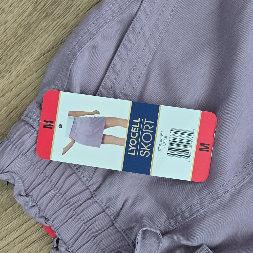 DAKOTA BLUE Purple Drawstring Skort Medium - Picture 2 of 5